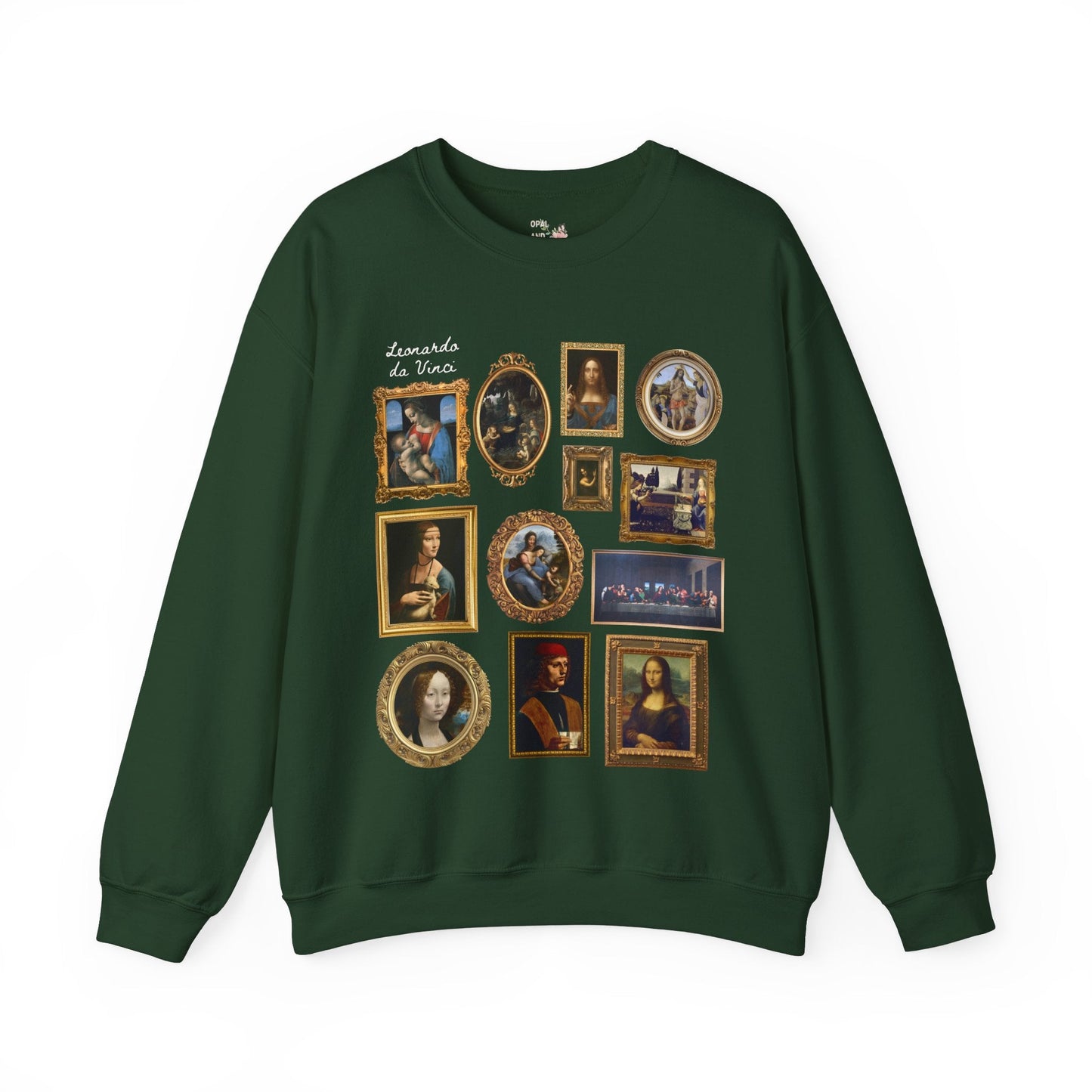 Lenoardo da Vinci Art History Sweatshirt