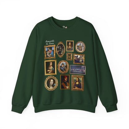 Lenoardo da Vinci Art History Sweatshirt