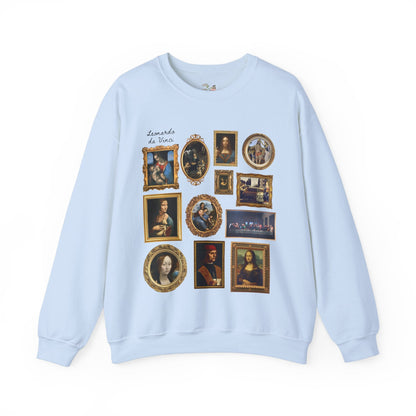 Lenoardo da Vinci Art History Sweatshirt