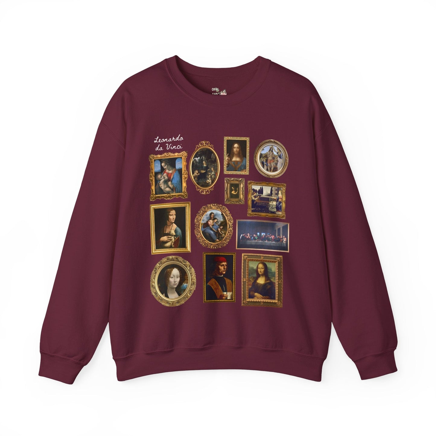 Lenoardo da Vinci Art History Sweatshirt
