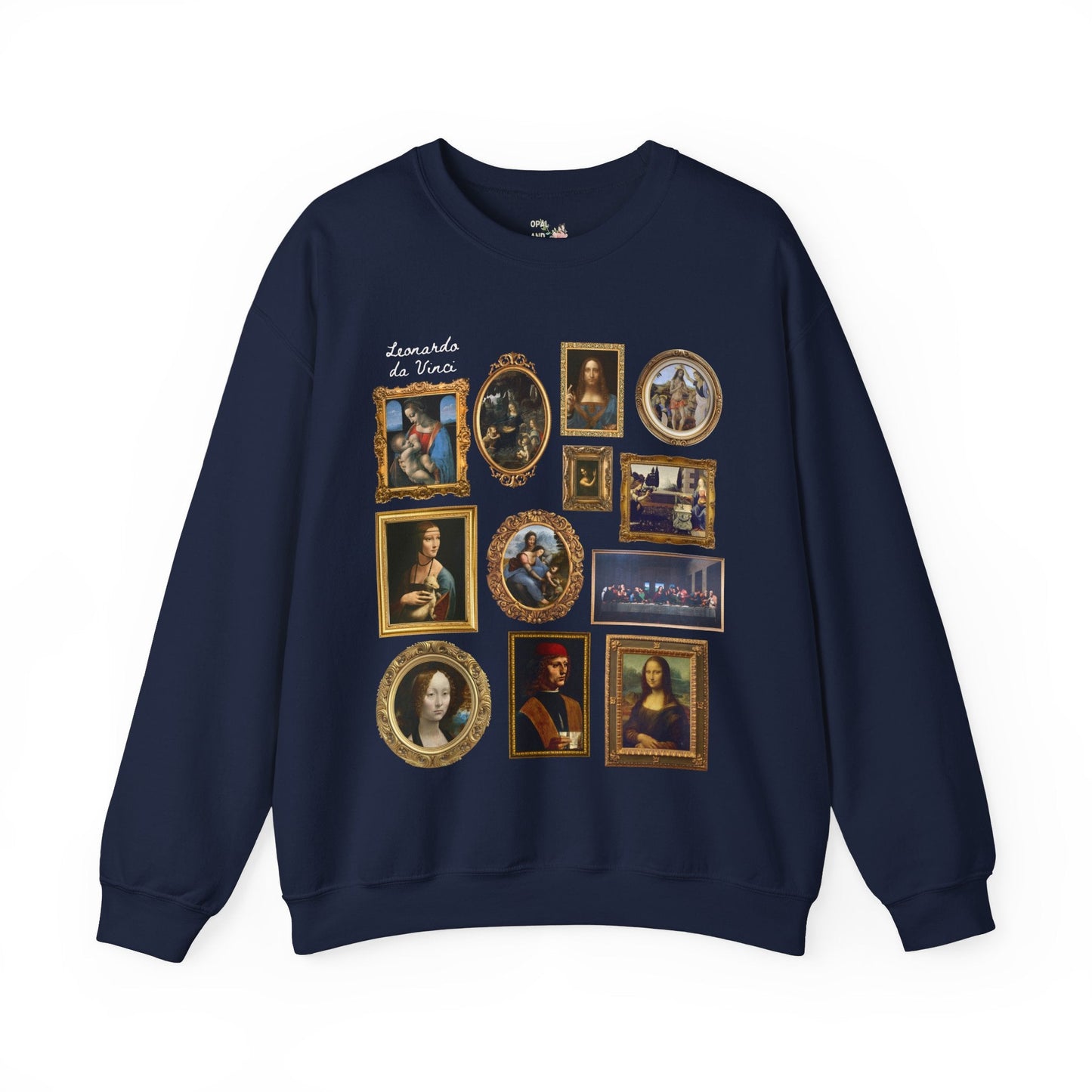 Lenoardo da Vinci Art History Sweatshirt