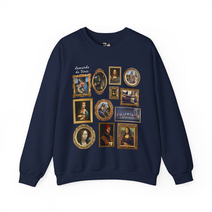 Lenoardo da Vinci Art History Sweatshirt