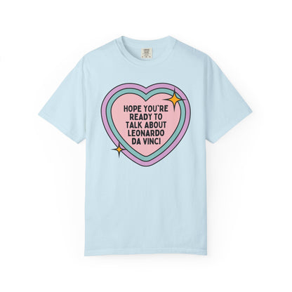 Leonardo da Vinci Art History Tee