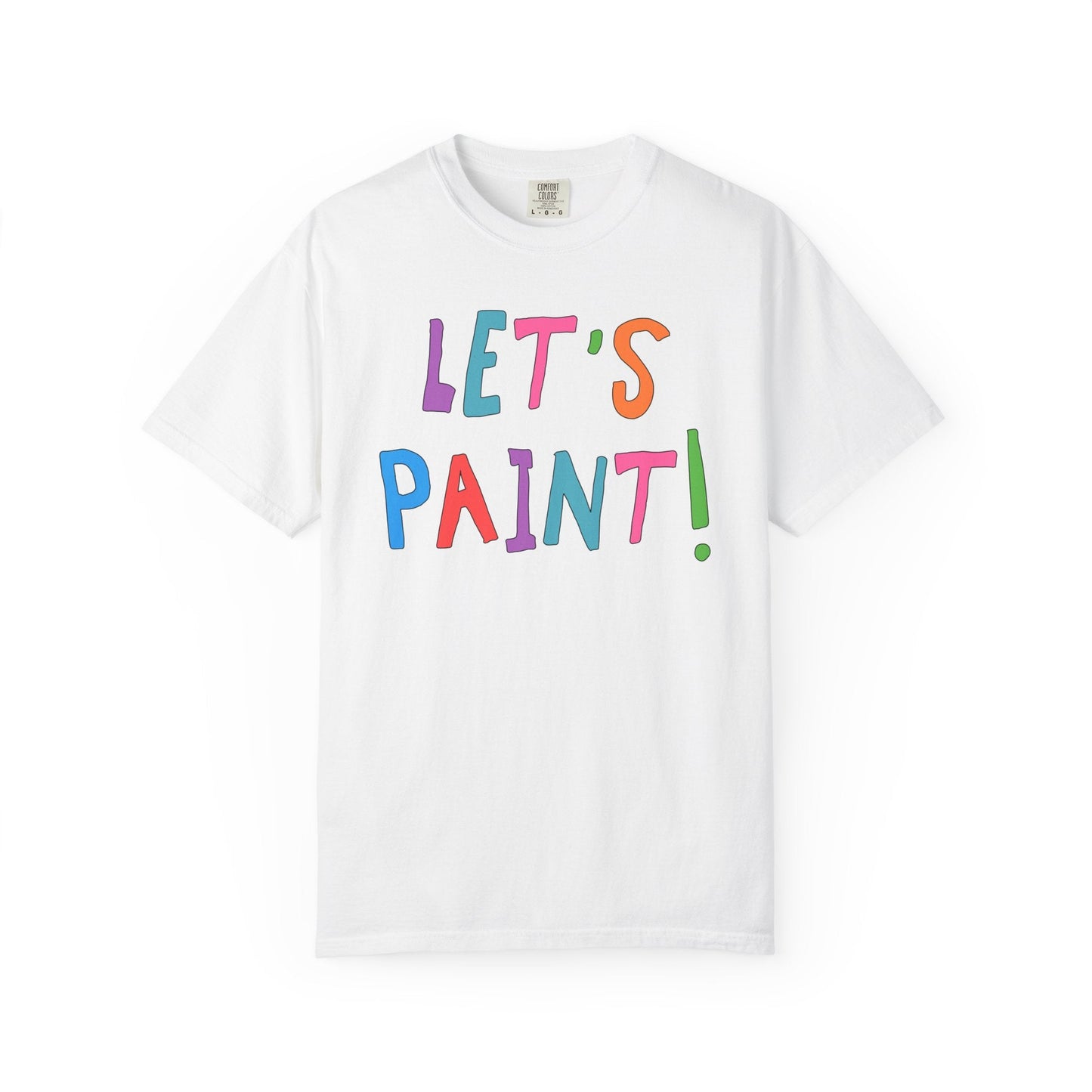 Let's Paint! | Elementary School Art Teacher Tee