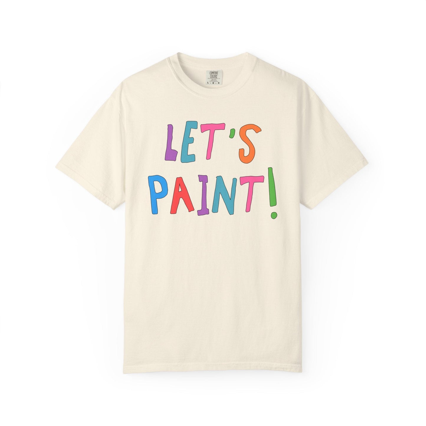 Let's Paint! | Elementary School Art Teacher Tee