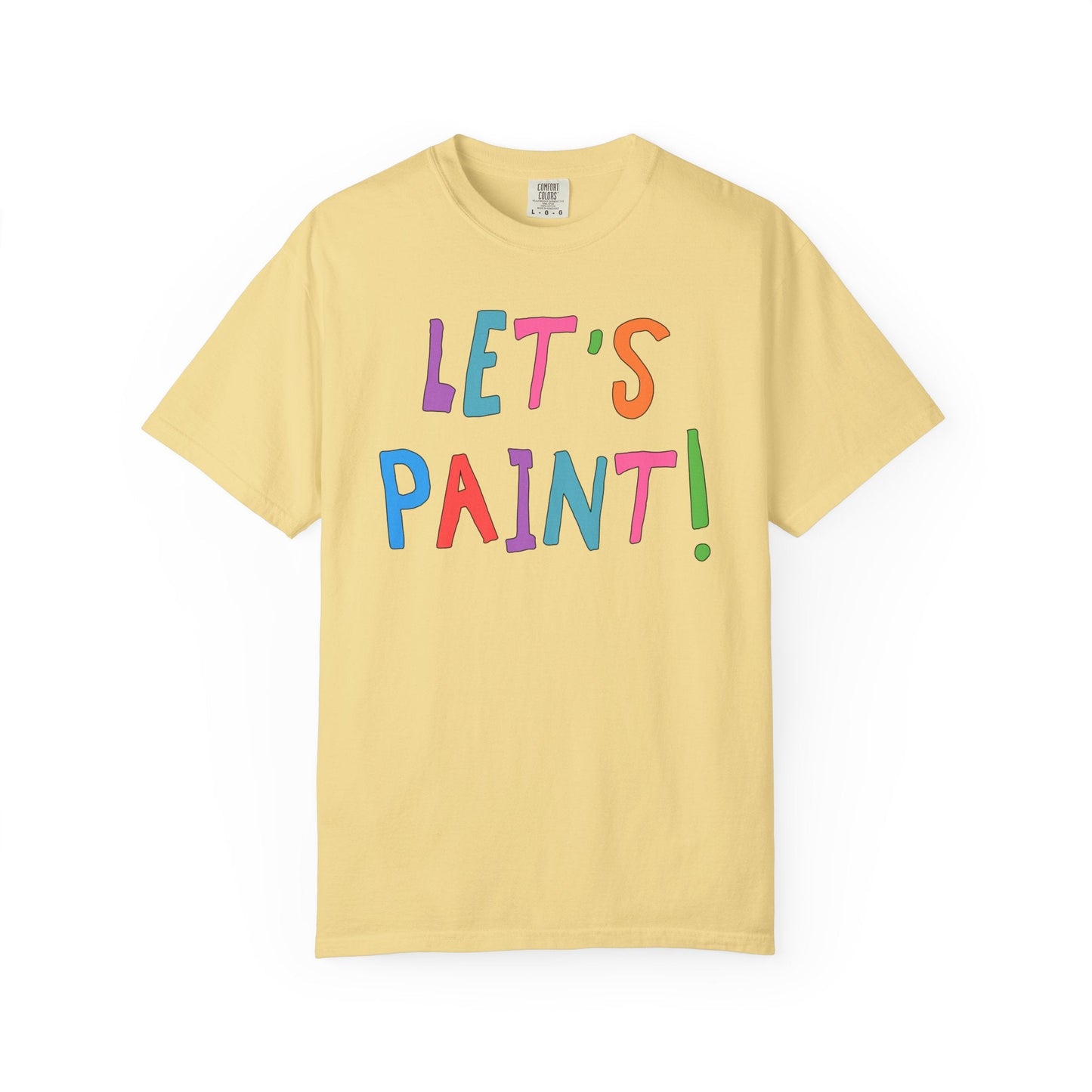 Let's Paint! | Elementary School Art Teacher Tee