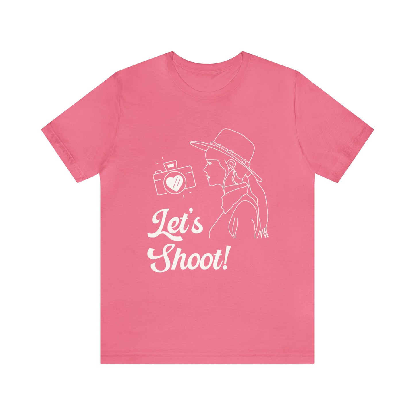 Let's Shoot! | Funny Western Aesthetic Tee Shirt for Wedding Photographer