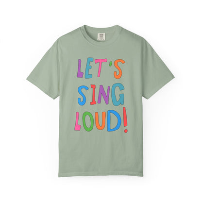 Let's Sing Loud! | Music Teacher T-Shirt