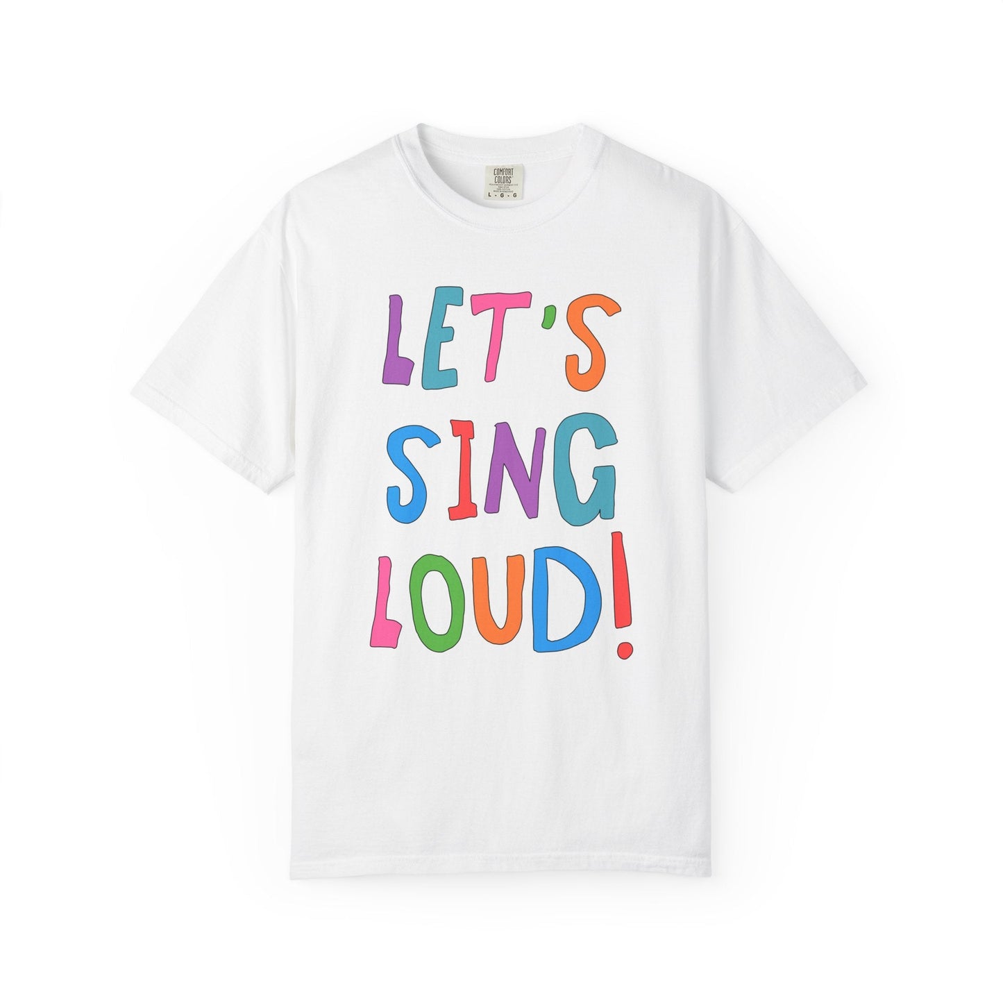 Let's Sing Loud! | Music Teacher T-Shirt
