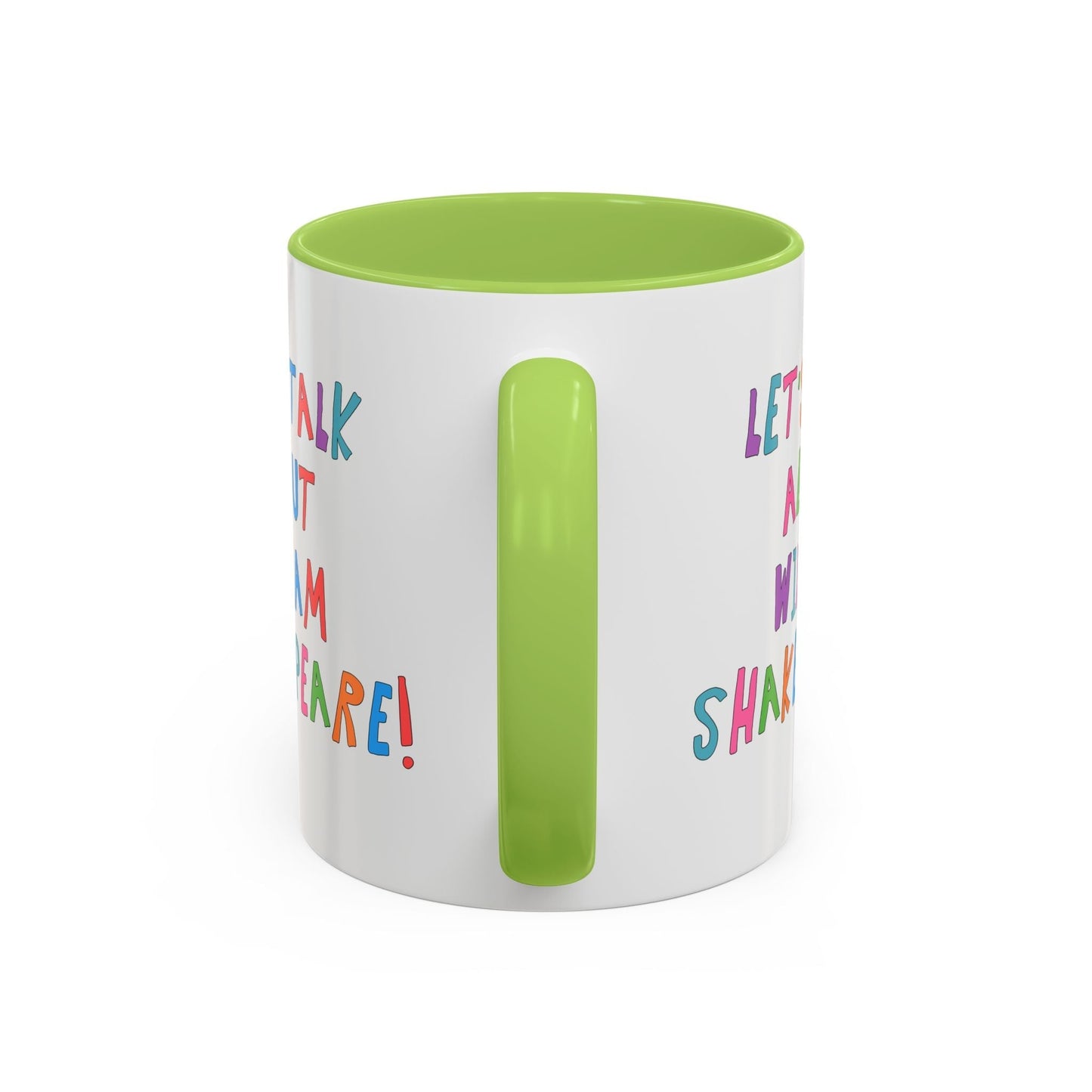 Let's Talk About William Shakespeare Mug