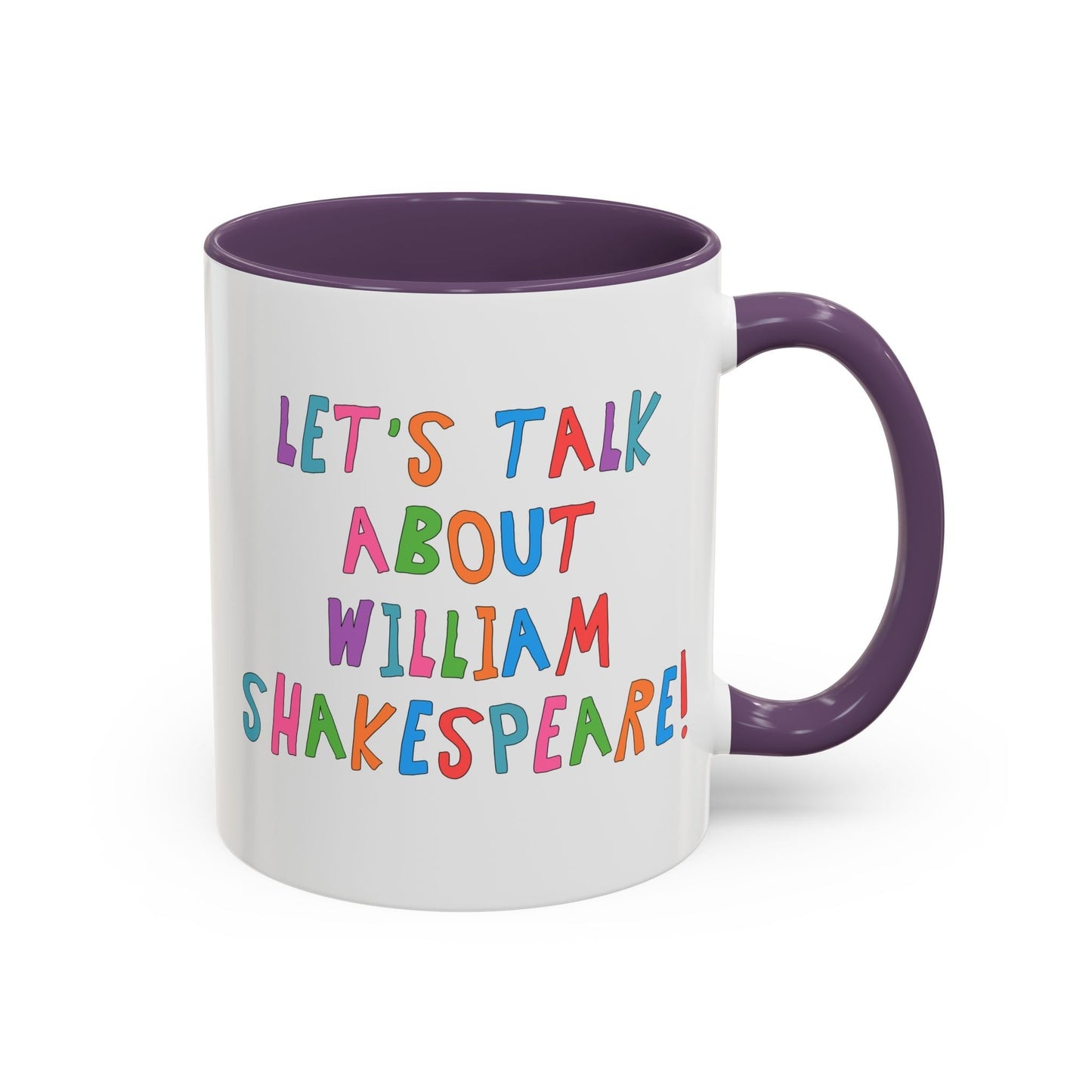 Let's Talk About William Shakespeare Mug