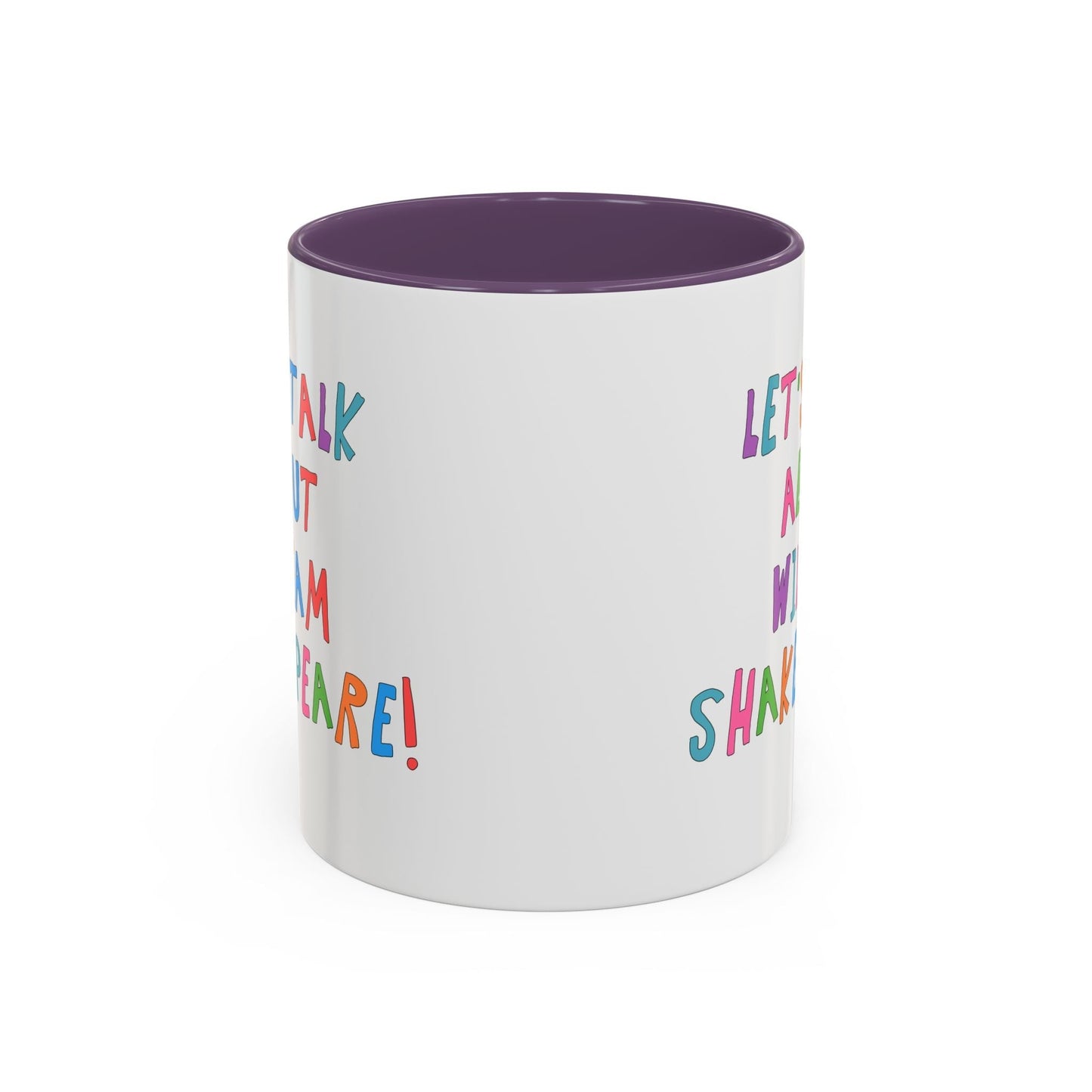 Let's Talk About William Shakespeare Mug