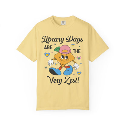 Library Days Are the Very Zest!