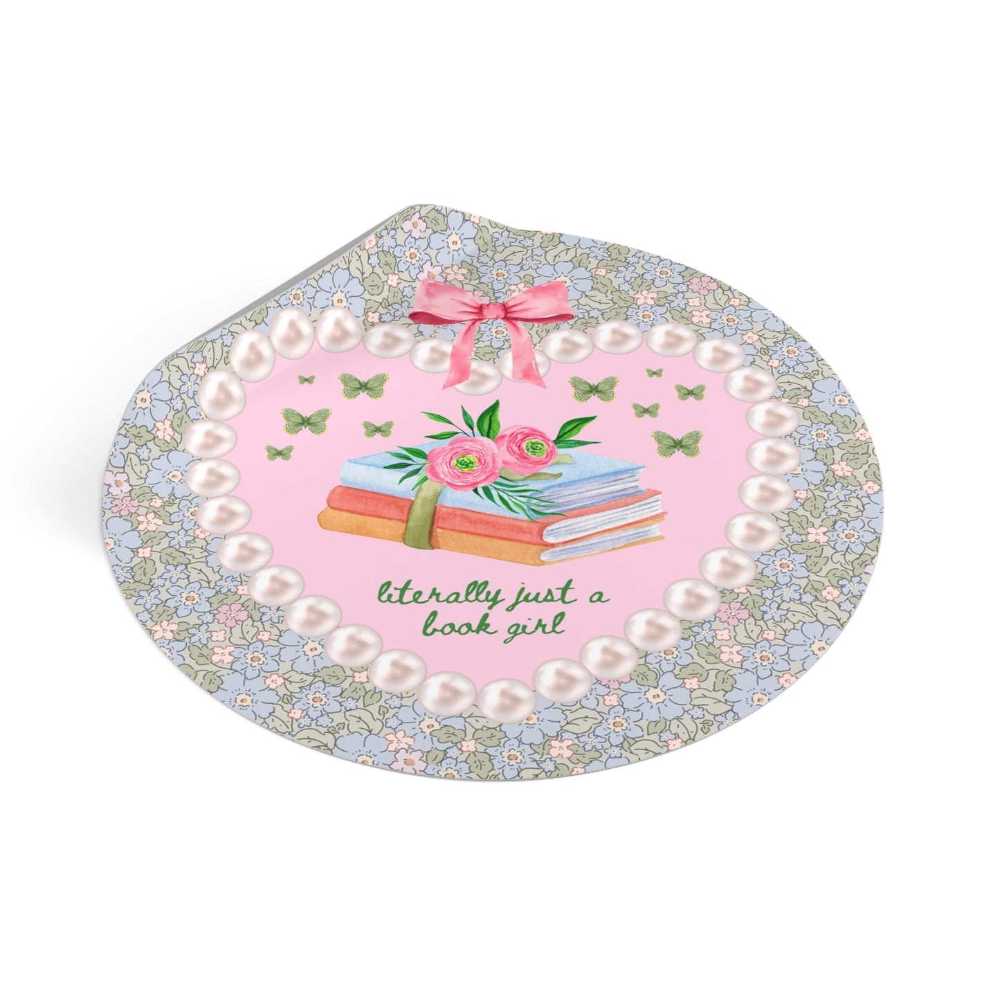Literally Just a Book Girl Sticker