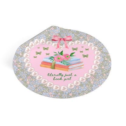 Literally Just a Book Girl Sticker