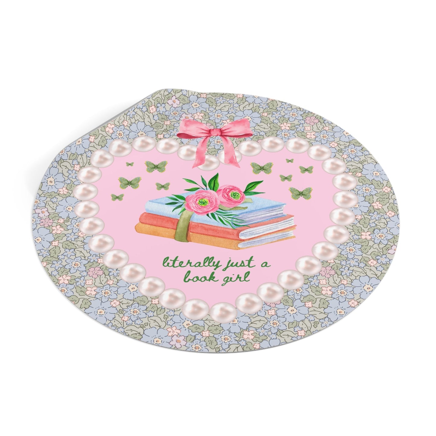 Literally Just a Book Girl Sticker