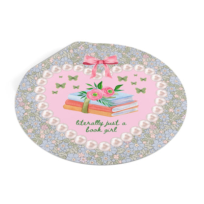 Literally Just a Book Girl Sticker