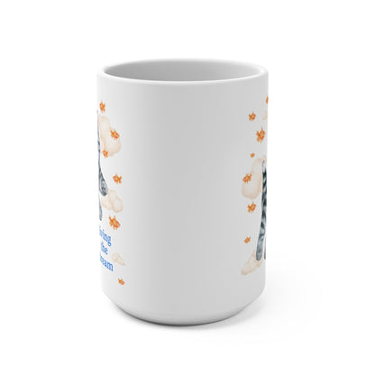 Living the Dream Cat Mug