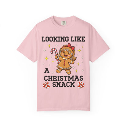 Looking Like a Christmas Snack Matching Holiday Tee