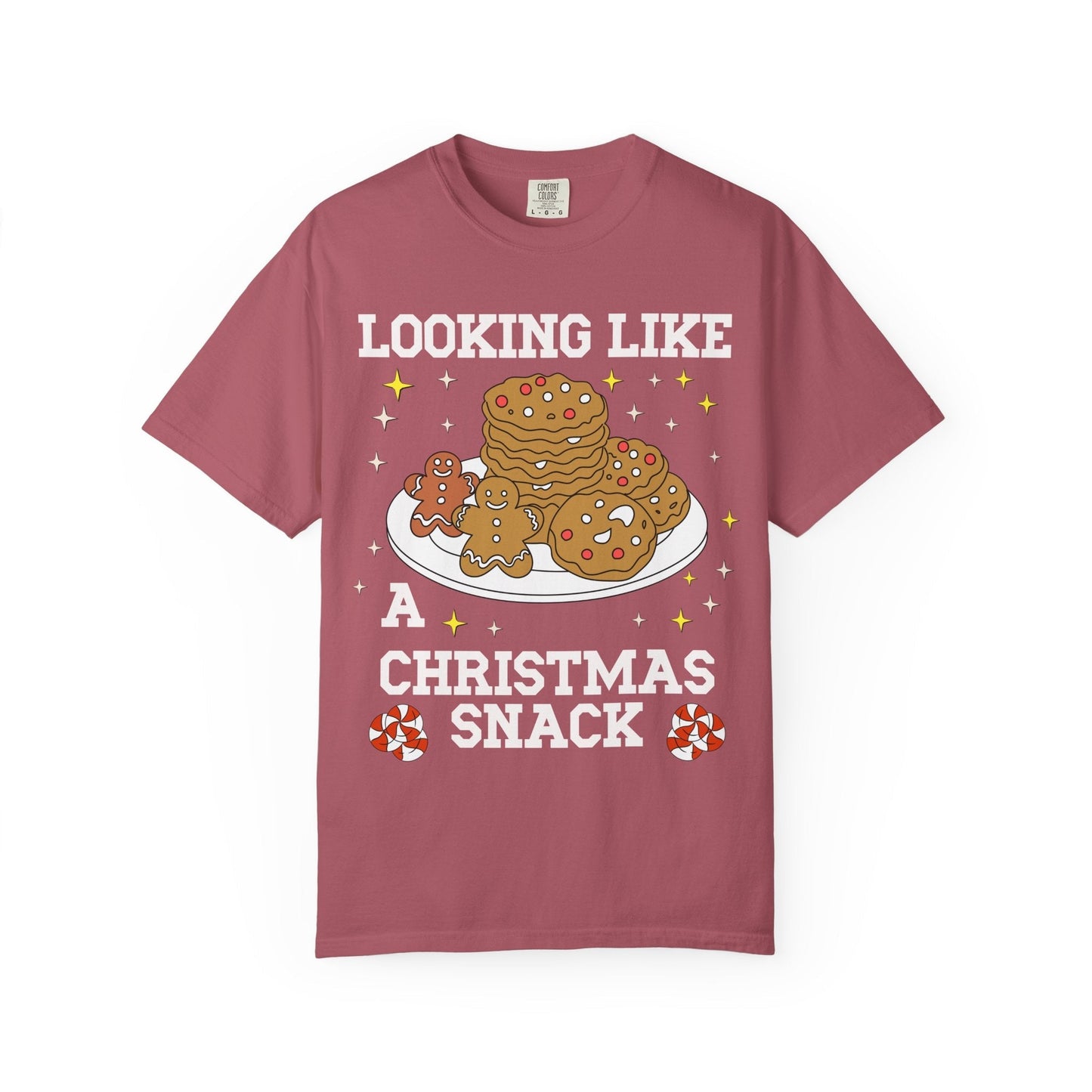 Looking Like a Christmas Snack Matching Holiday Tee