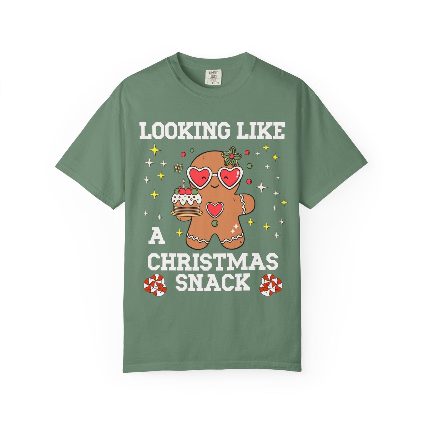 Looking Like a Christmas Snack Matching Holiday Tee