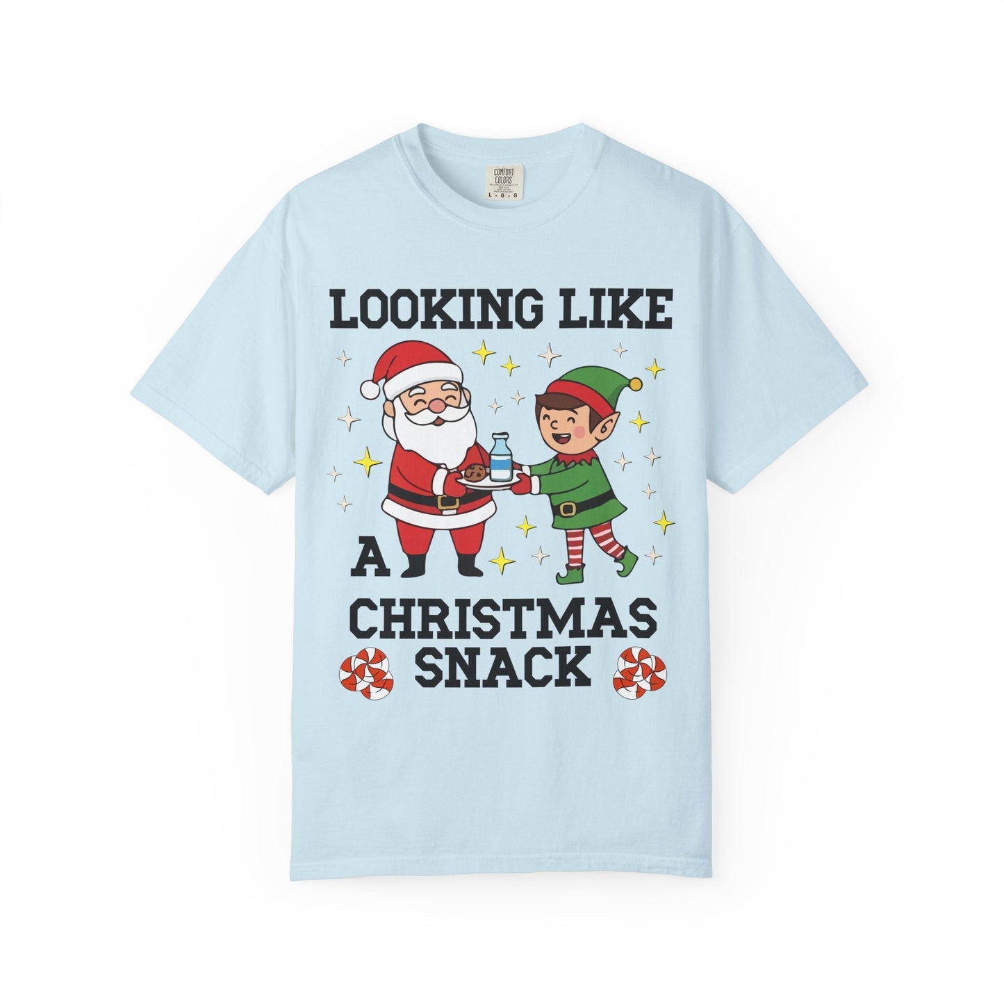 Looking Like a Christmas Snack Matching Holiday Tee