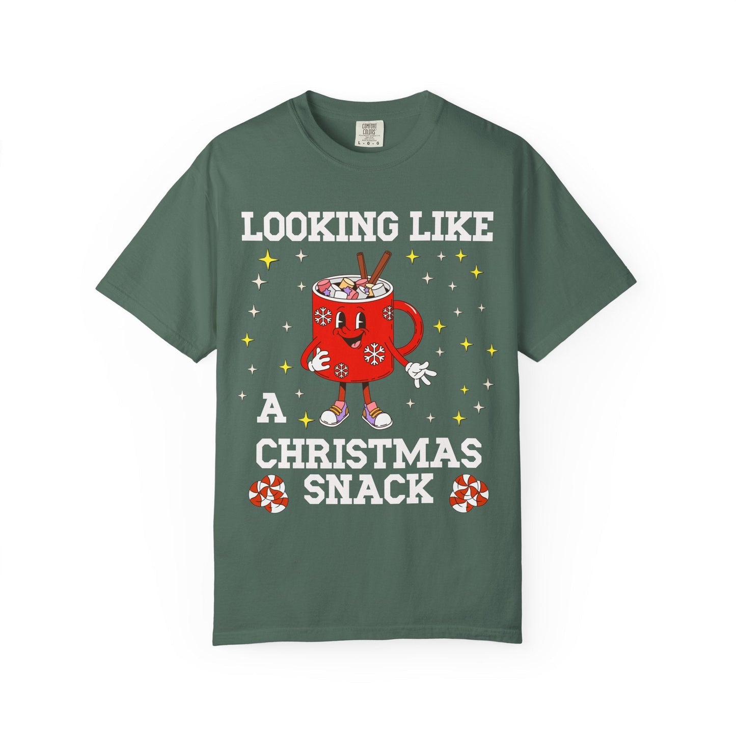 Looking Like a Christmas Snack Matching Holiday Tee