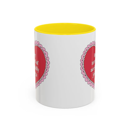Lowkey Terrified of Accidentally Joining a Cult Coffee Mug