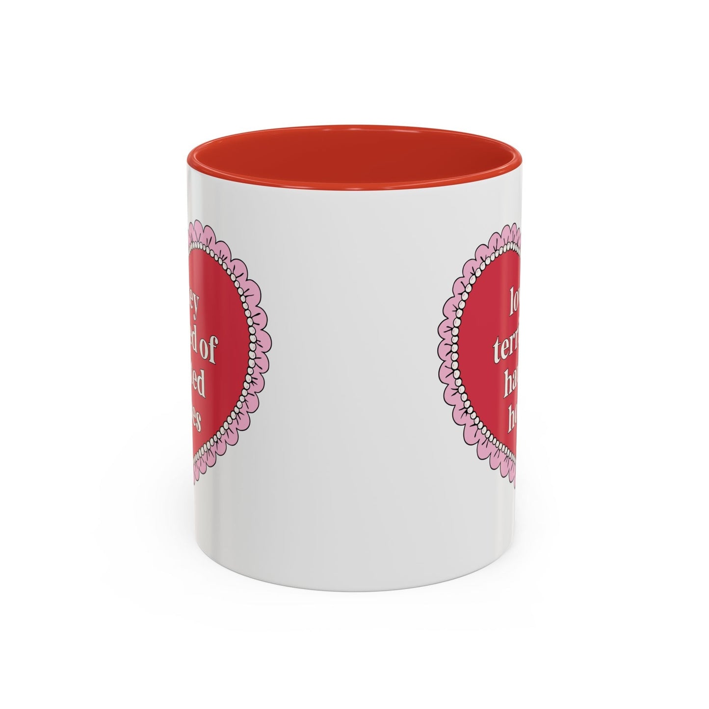 Lowkey Terrified of Haunted Houses Coffee Mug