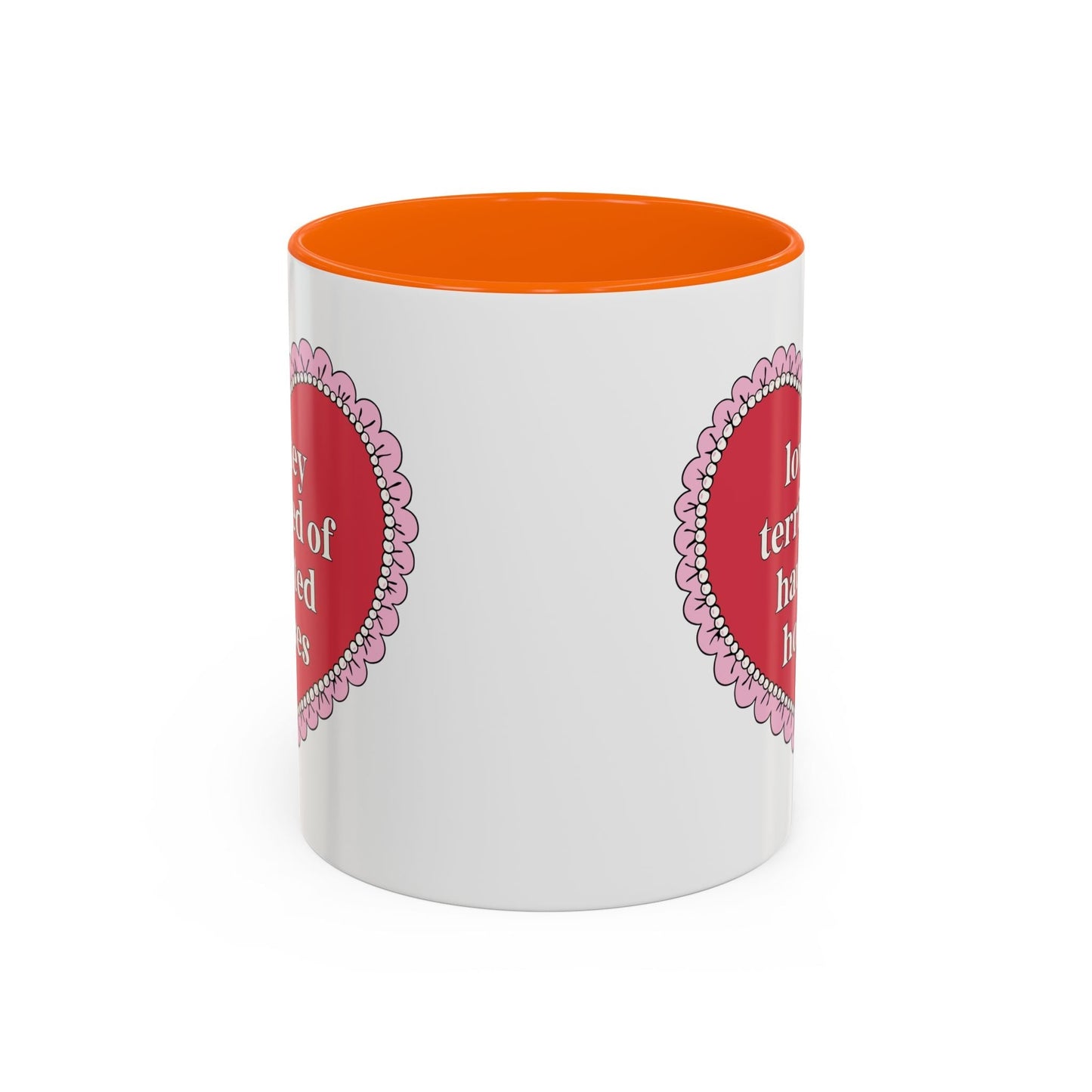 Lowkey Terrified of Haunted Houses Coffee Mug