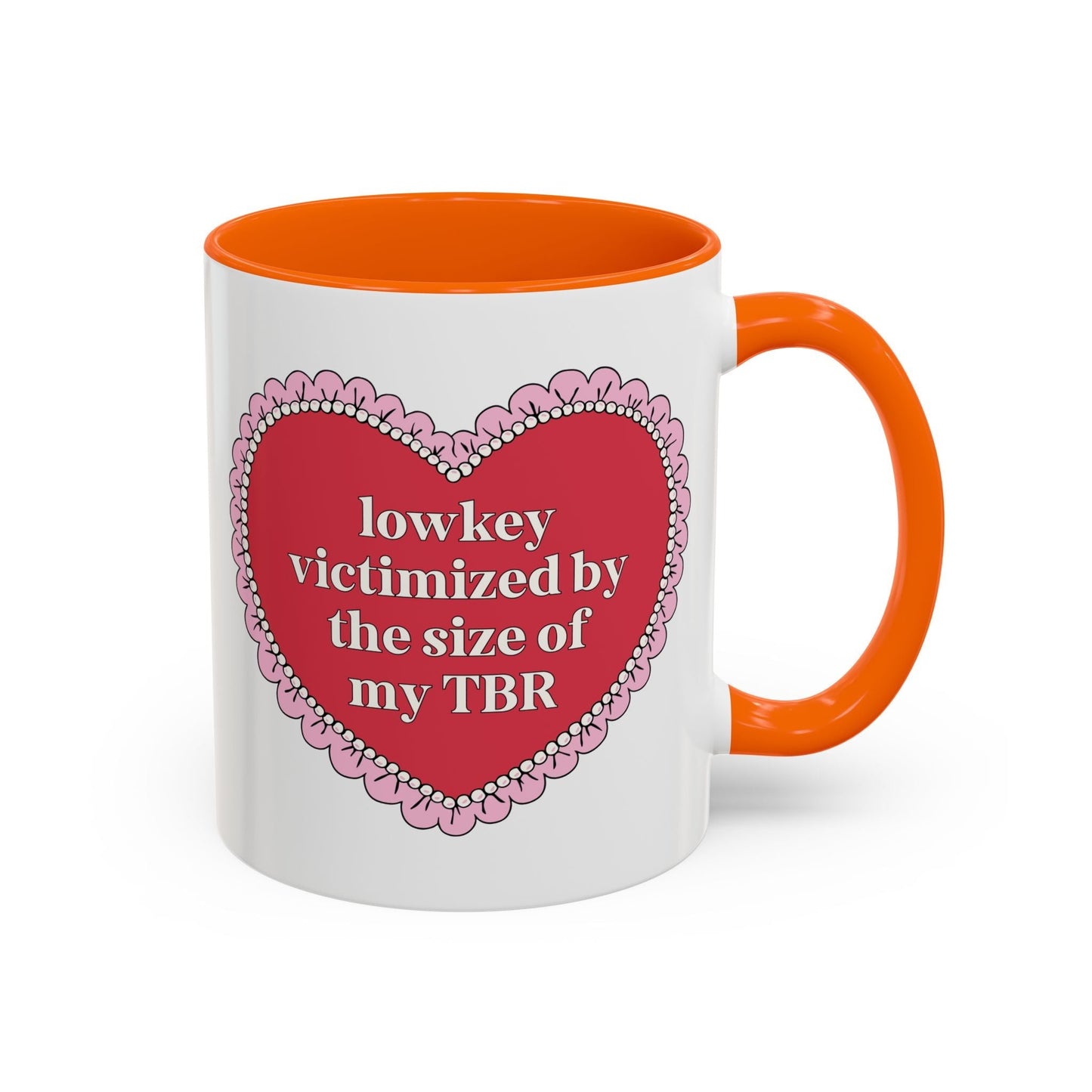Lowkey Victimized by the Size of My TBR Coffee Mug