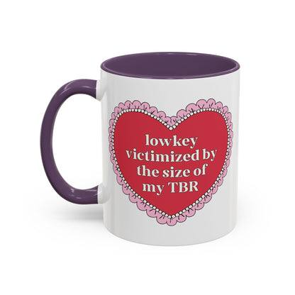 Lowkey Victimized by the Size of My TBR Coffee Mug
