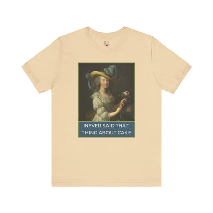 Marie Antoinette T-Shirt: Let Them Eat Cake