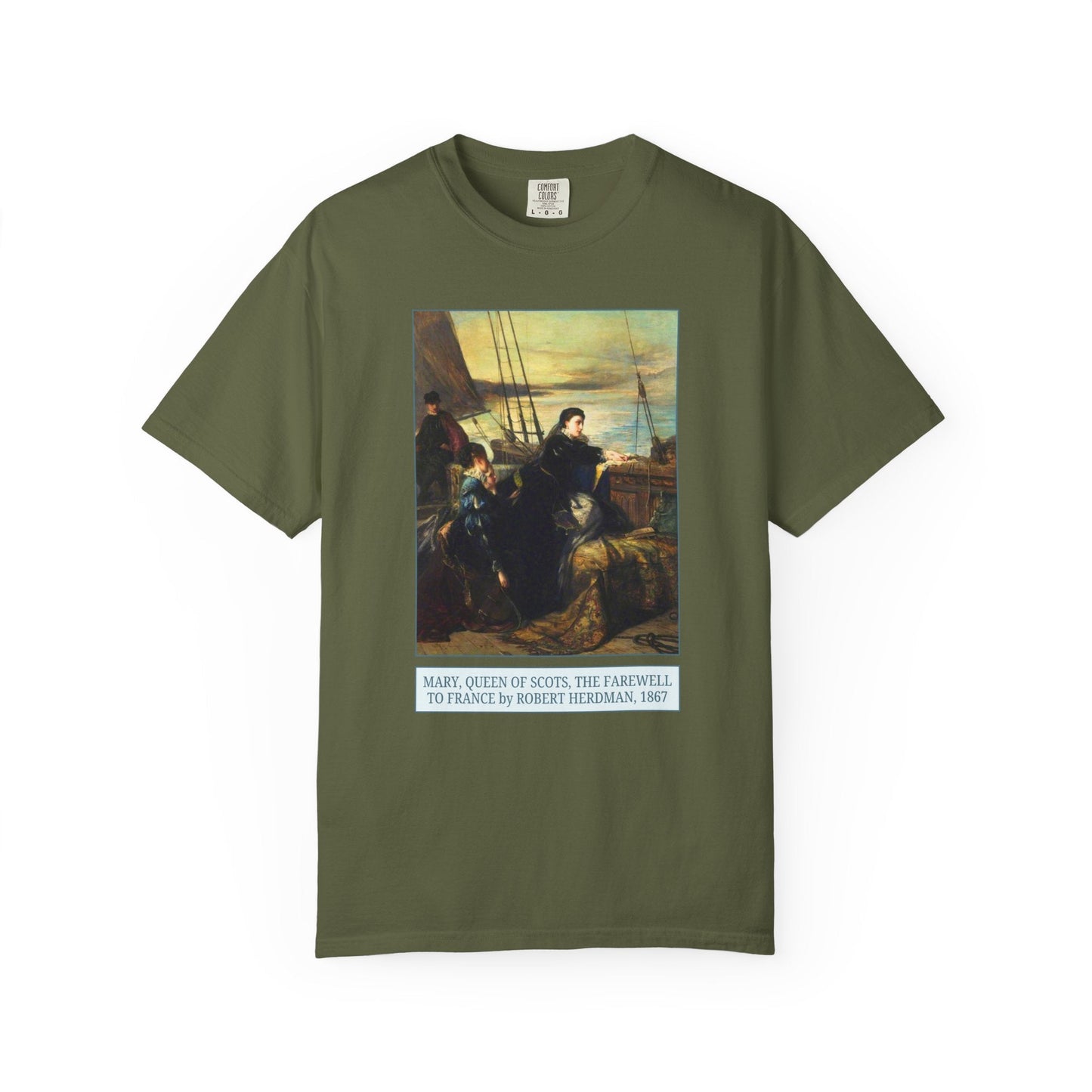 Mary Queen of Scots Art History Tee Shirt