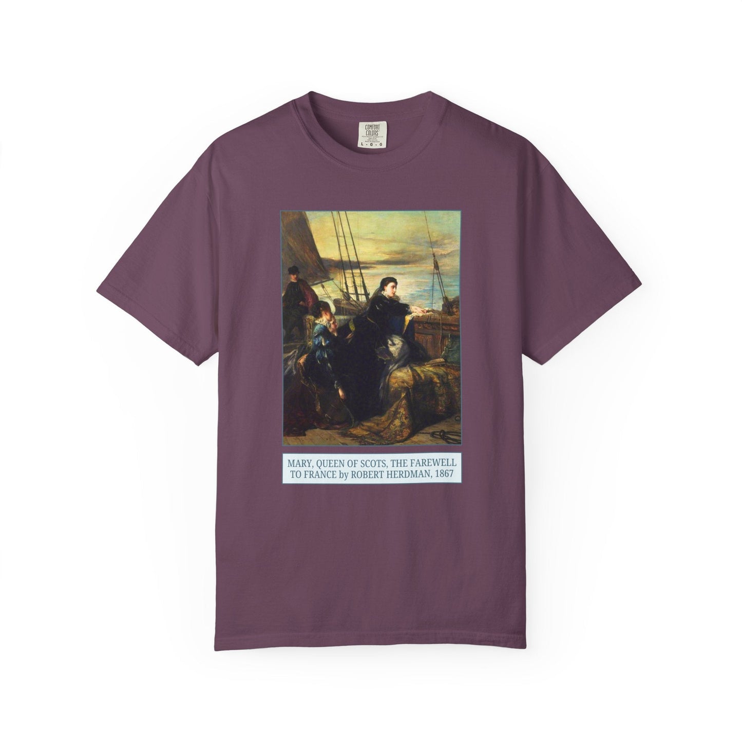 Mary Queen of Scots Art History Tee Shirt