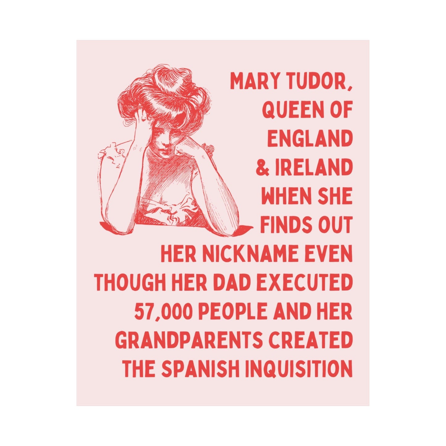 Mary Tudor: Poster Print