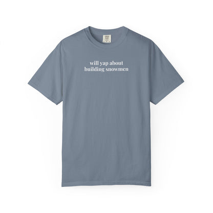 Matching Christmas Will Yap About Family Tee Shirts