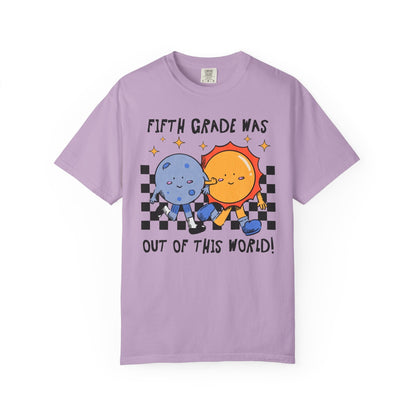 Matching Fifth Grade Crew Tee Shirt