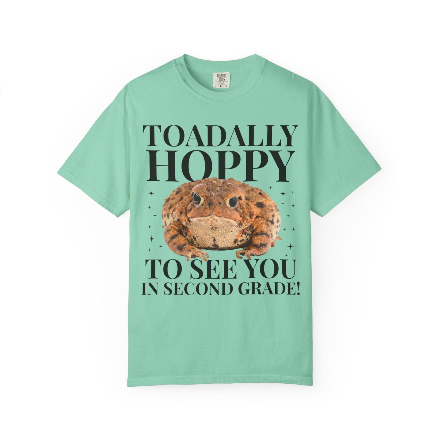 Matching Teacher T-Shirt: Toadally Hoppy