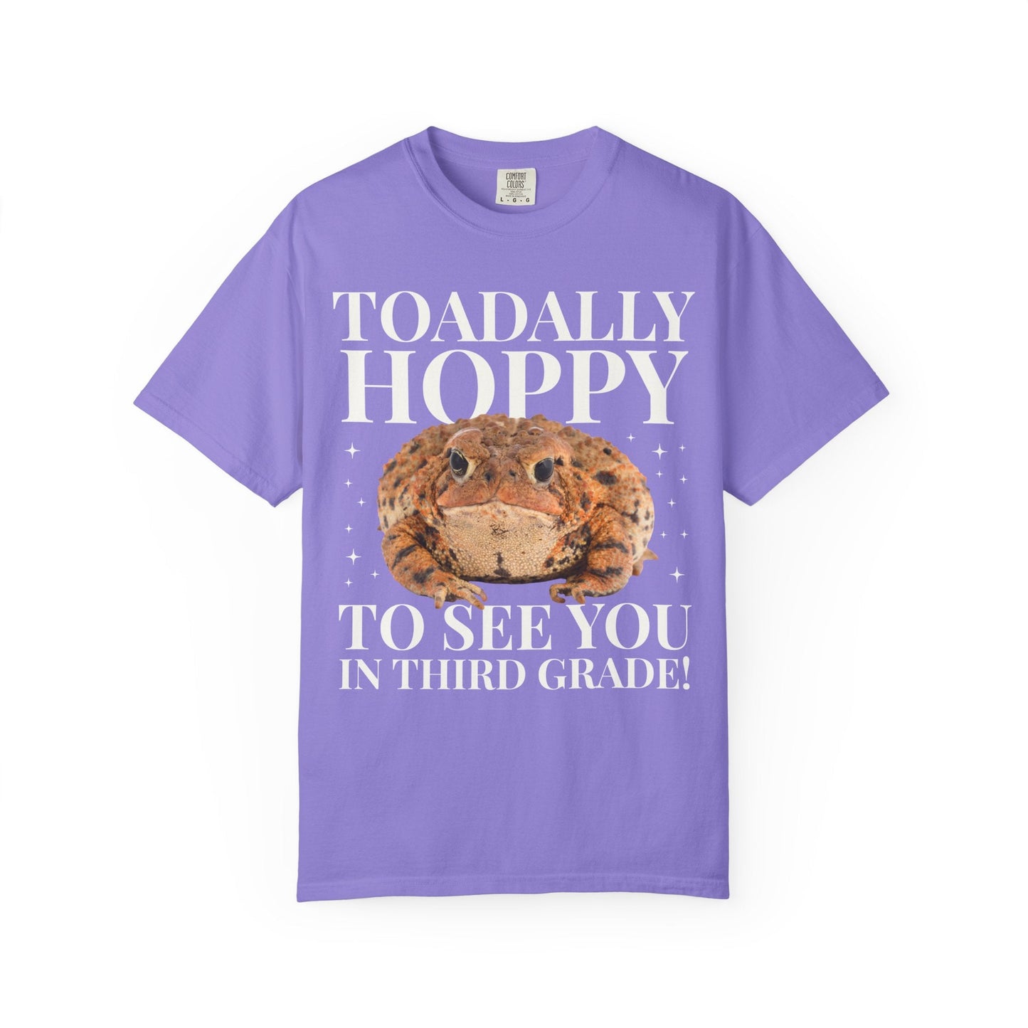 Matching Teacher T-Shirt: Toadally Hoppy