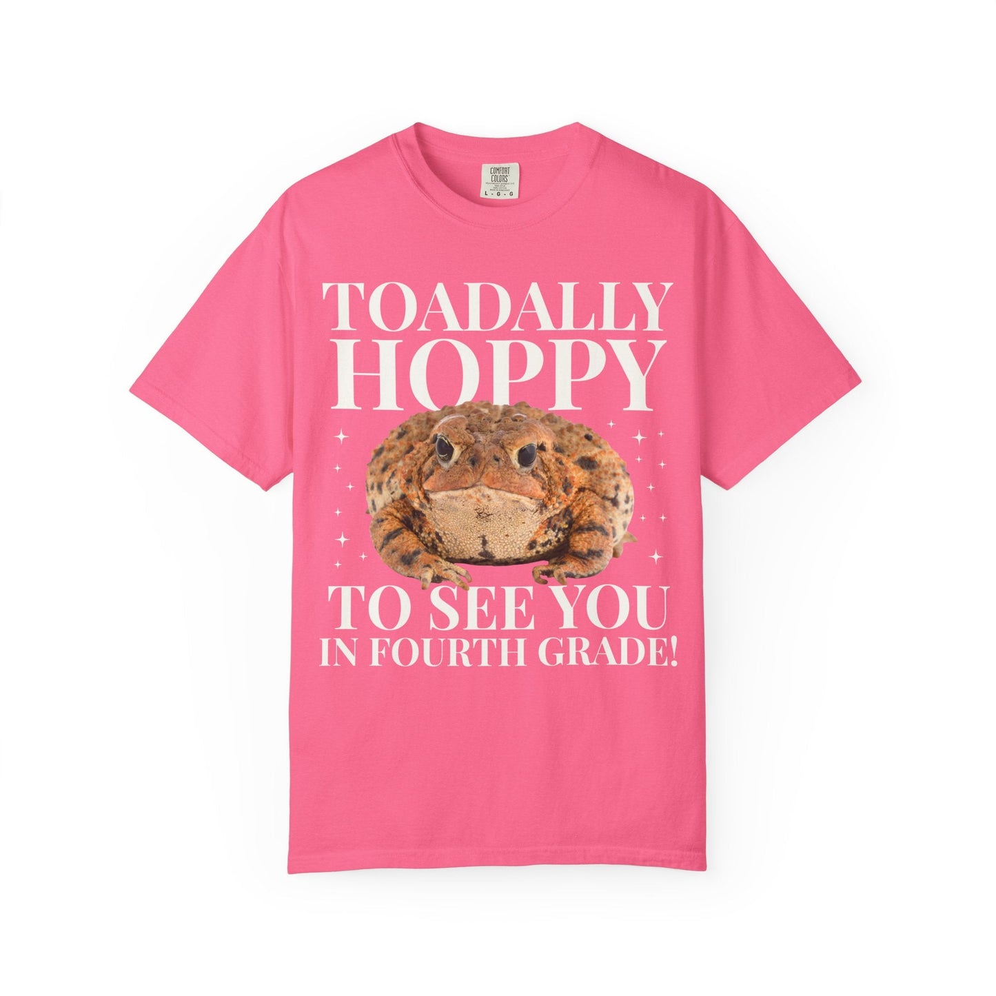Matching Teacher T-Shirt: Toadally Hoppy