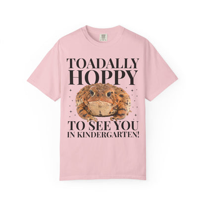 Matching Teacher T-Shirt: Toadally Hoppy