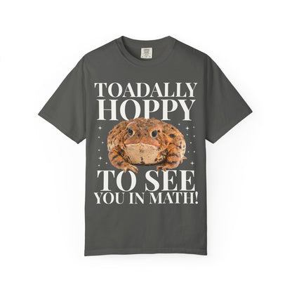Matching Teacher T-Shirt: Toadally Hoppy
