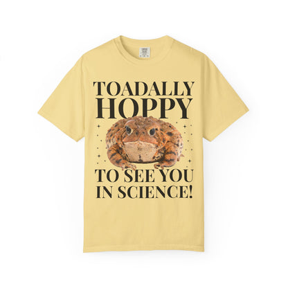 Matching Teacher T-Shirt: Toadally Hoppy