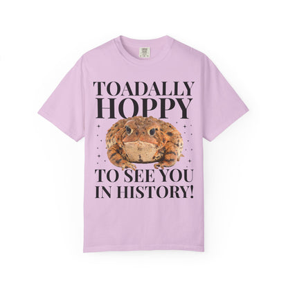 Matching Teacher T-Shirt: Toadally Hoppy