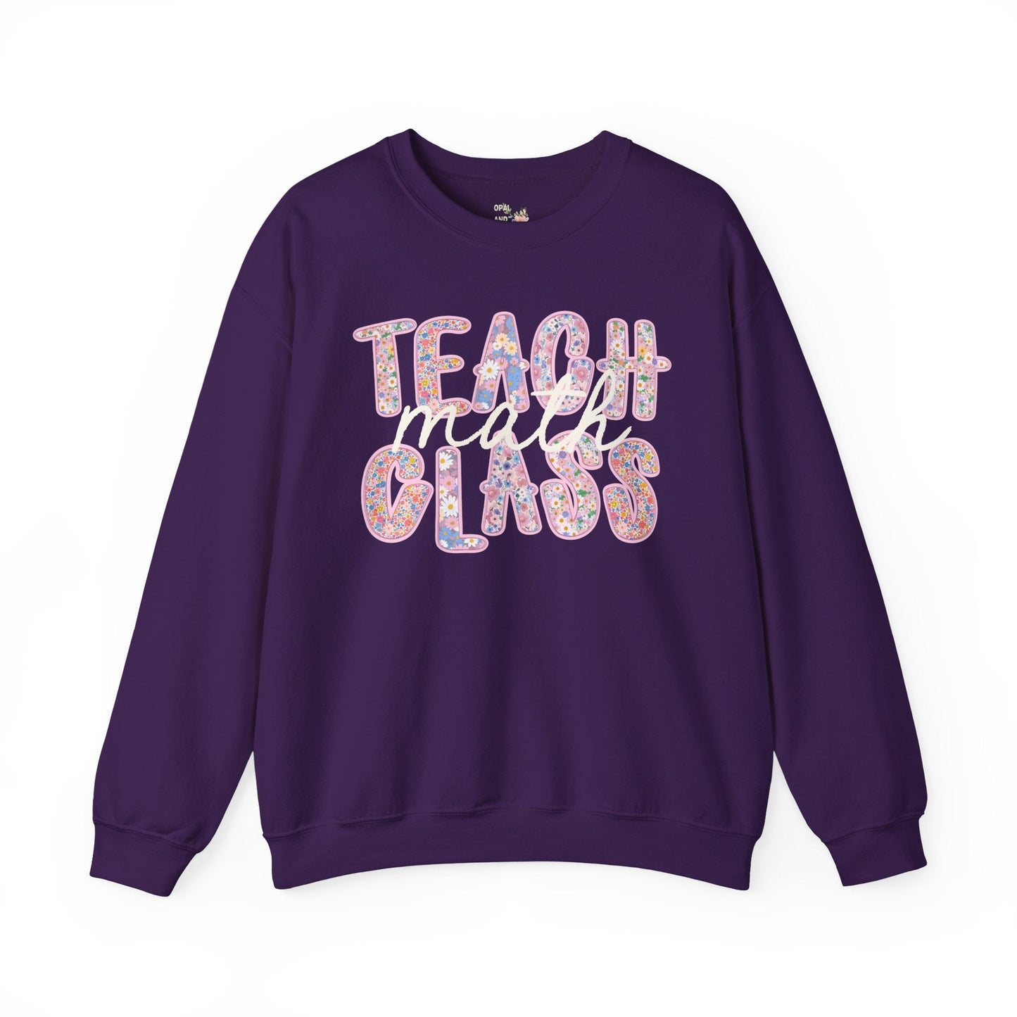 Teach Math Class Sweatshirt