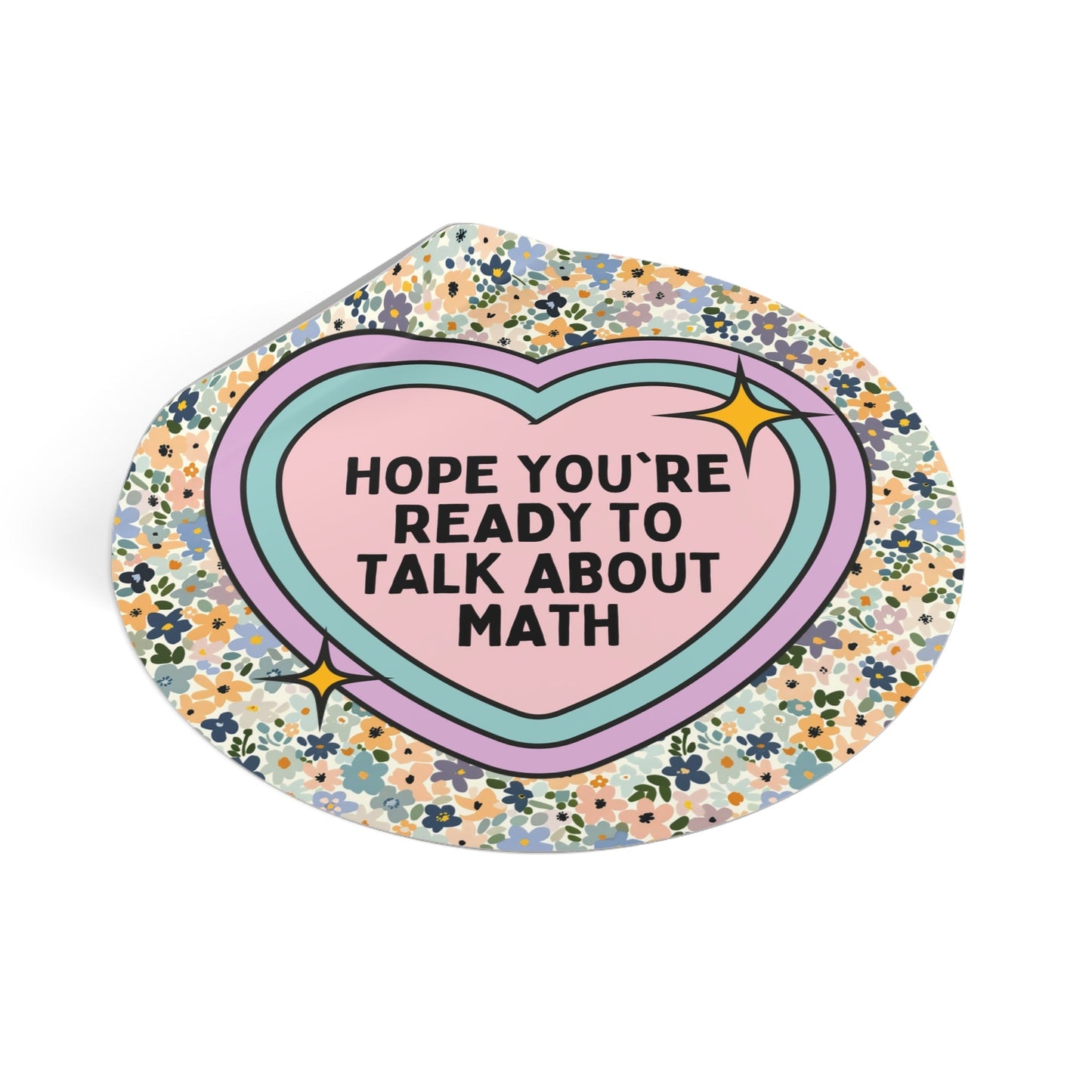 Math Teacher Sticker
