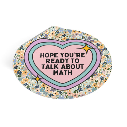 Math Teacher Sticker