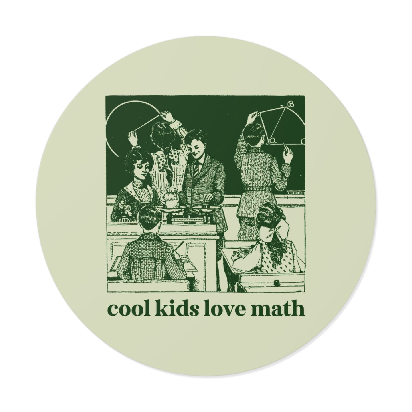 Math Teacher Sticker