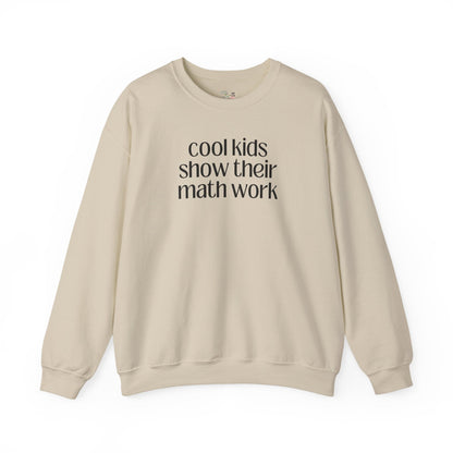 Math Work Sweatshirt